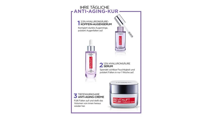 L'Oréal Paris Revitalift Filler Augenserum 20 ml