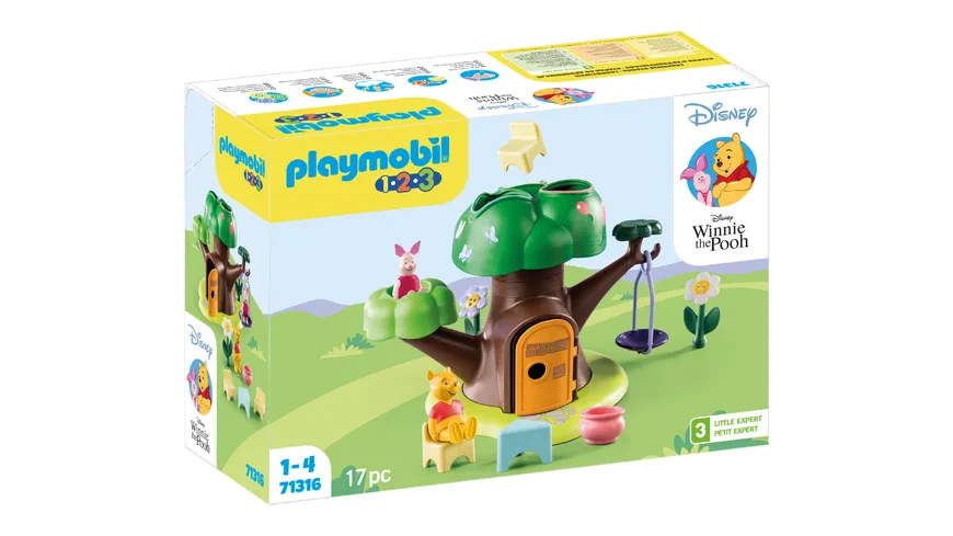 PLAYMOBIL 71316 1.2.3 & : Winnies & Ferkels Baumhaus