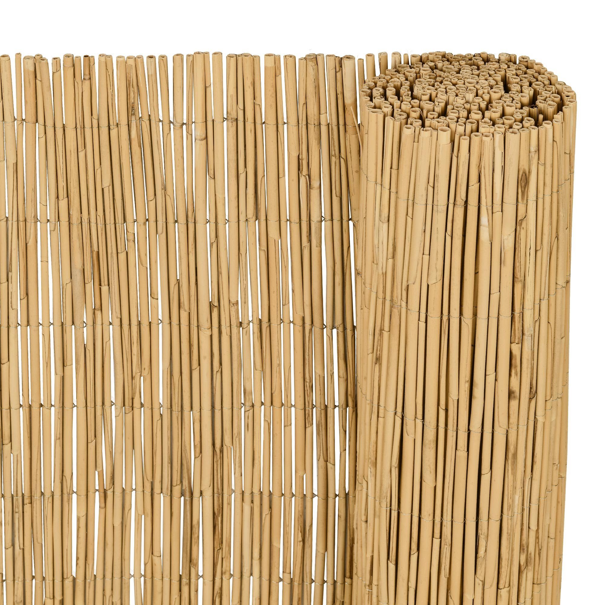 Sol Royal Balkonsichtschutz SolVision S36 Sichtschutz Balkonsichtschutz Schilf 300x90cm