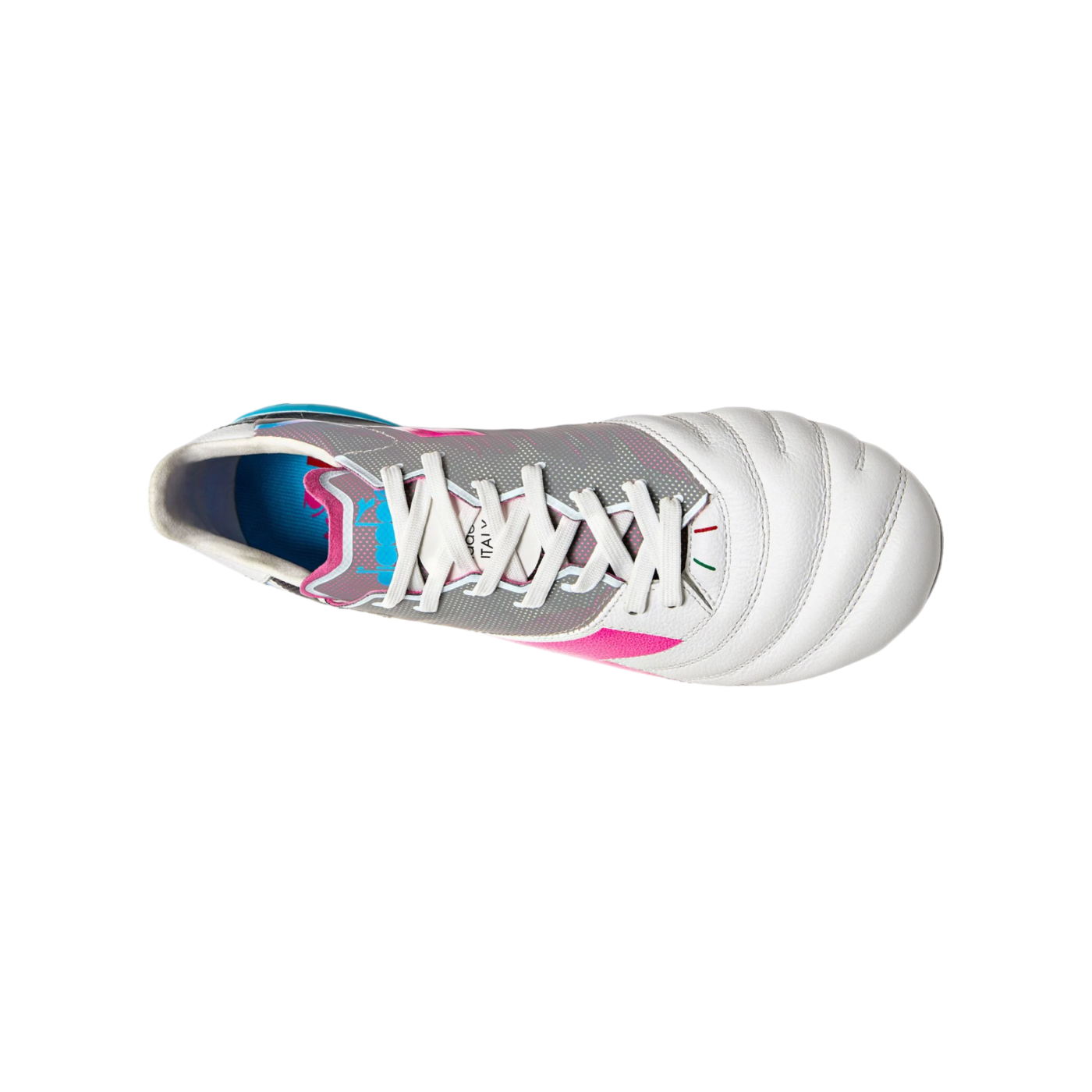 Diadora Brasil Elite Veloce FG Weiss Pink Gelb FD0662