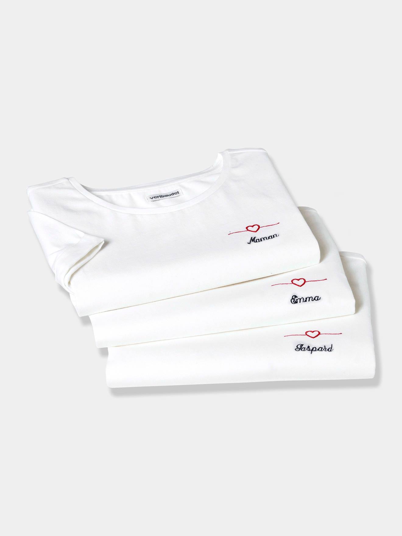 T-shirt maman à personnaliser blanc