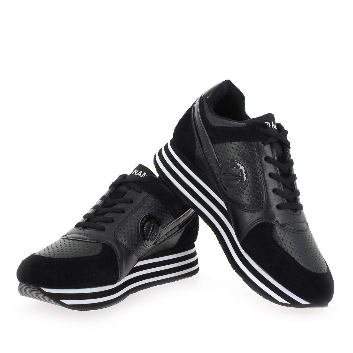 No Name  PARKO JOGGER NAP PERF - Noir