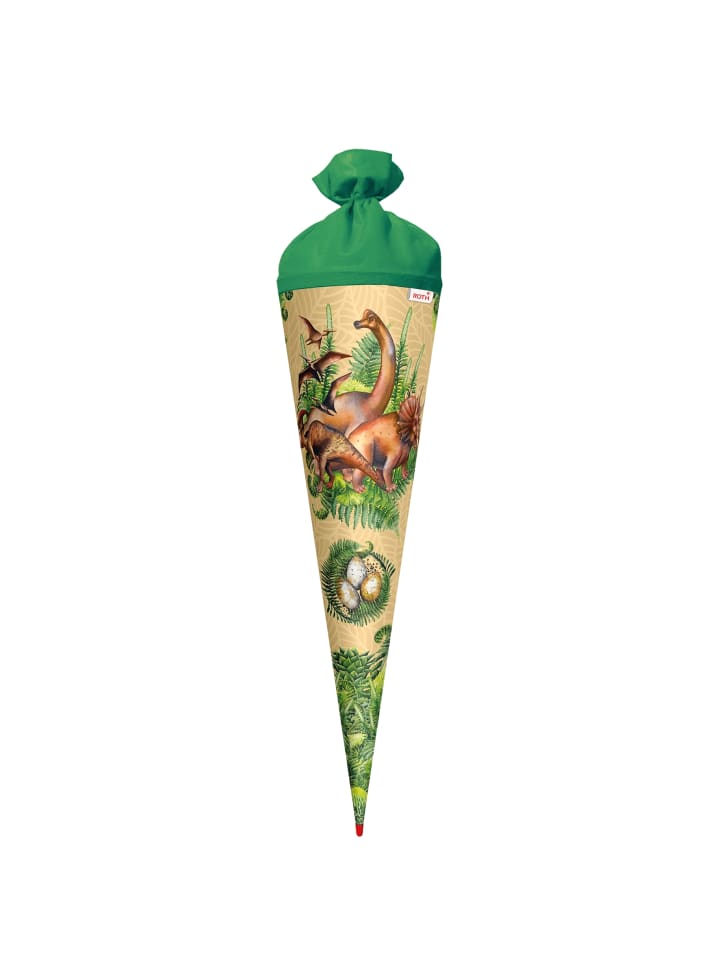 ROTH Schultüte groß Veganosaurus 70 cm in Grün günstig kaufen onesize