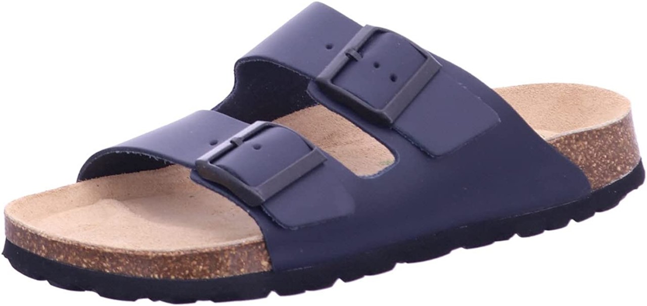 AMBITIOUS Komfort Sandalen blau Natural Sense Arizona