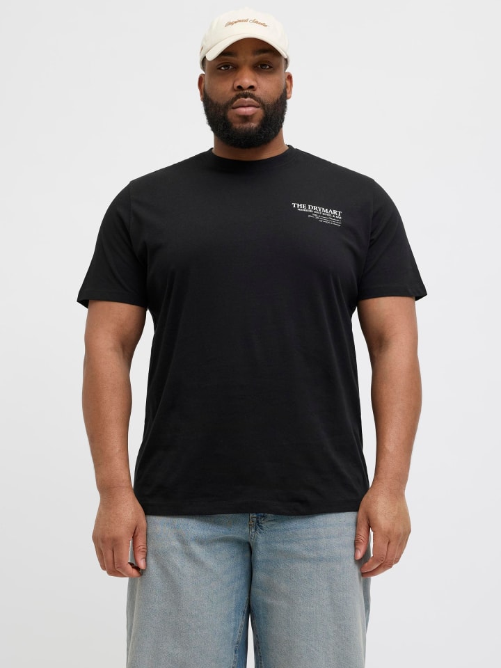 JACK & JONES PLUS T-shirt in Black günstig kaufen