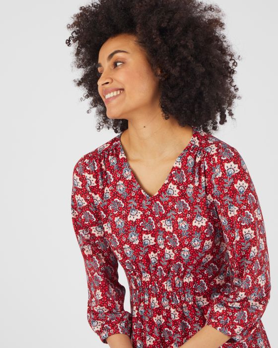Robe en maille chaude