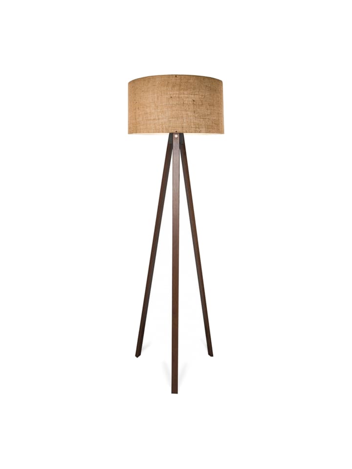 lux.pro Stehleuchte Newport in Braun (H)140cm (D)38cm günstig kaufen onesize
