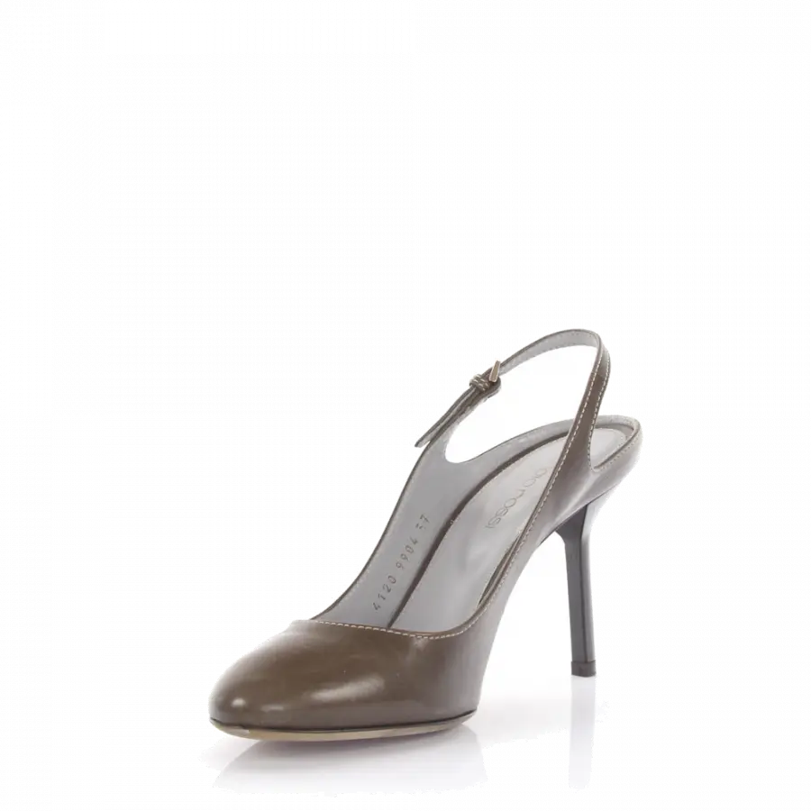 Sergio Rossi - Slingpumps Leder braun - braun