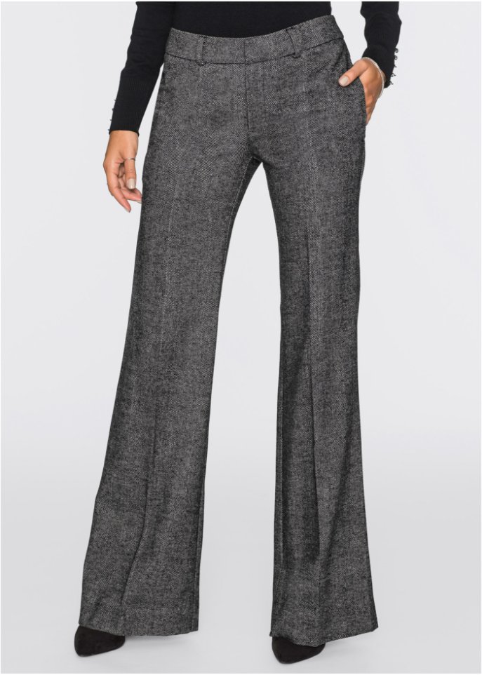 Hose mit weitem Bein, Petite