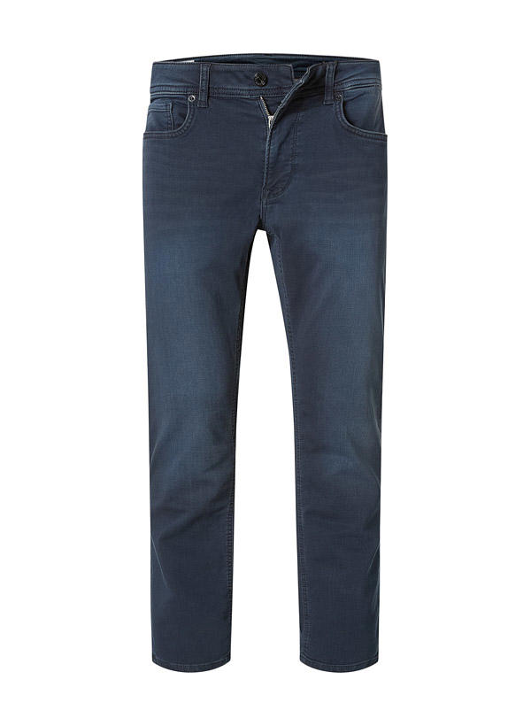 Pepe Jeans, Hose Stanley, Tapered Fit, Baumwoll-Stretch, dunkelblau