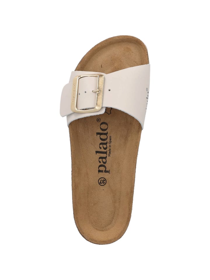 palado Pantoletten in beige matt günstig kaufen
