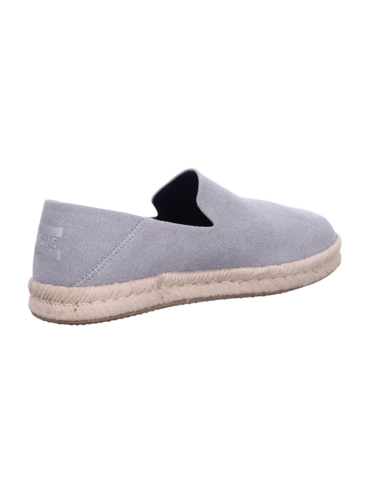 TOMS He.-Halbschuhe Santiago in Grau günstig kaufen