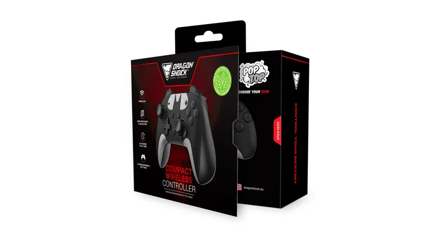PopTop Compact Wireless Controller für Switch (Batman)