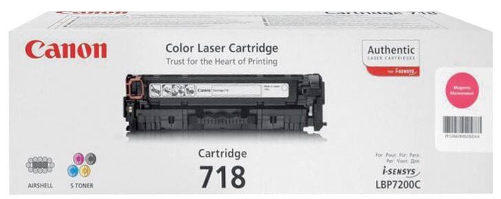 Canon 718M Original Tonerkartusche Magenta