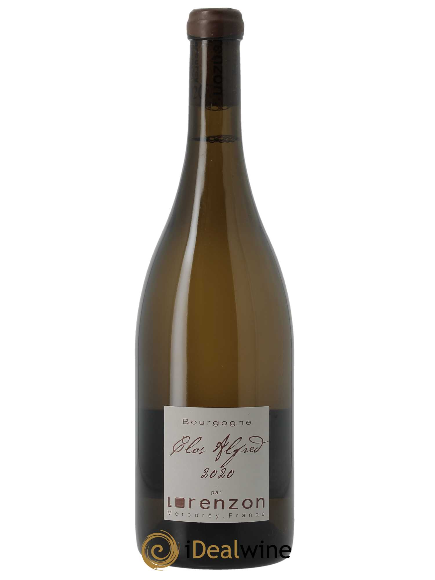 Bourgogne Clos Alfred Bruno Lorenzon  2020 - Lot de 1 Bouteille