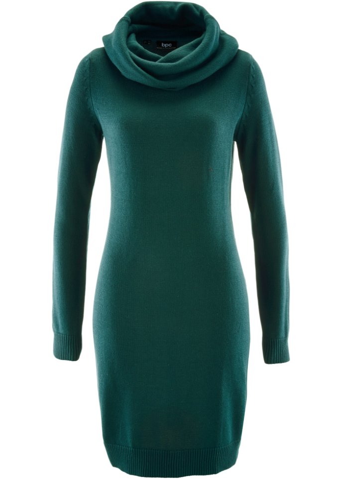 Strickkleid mit Rollkragen