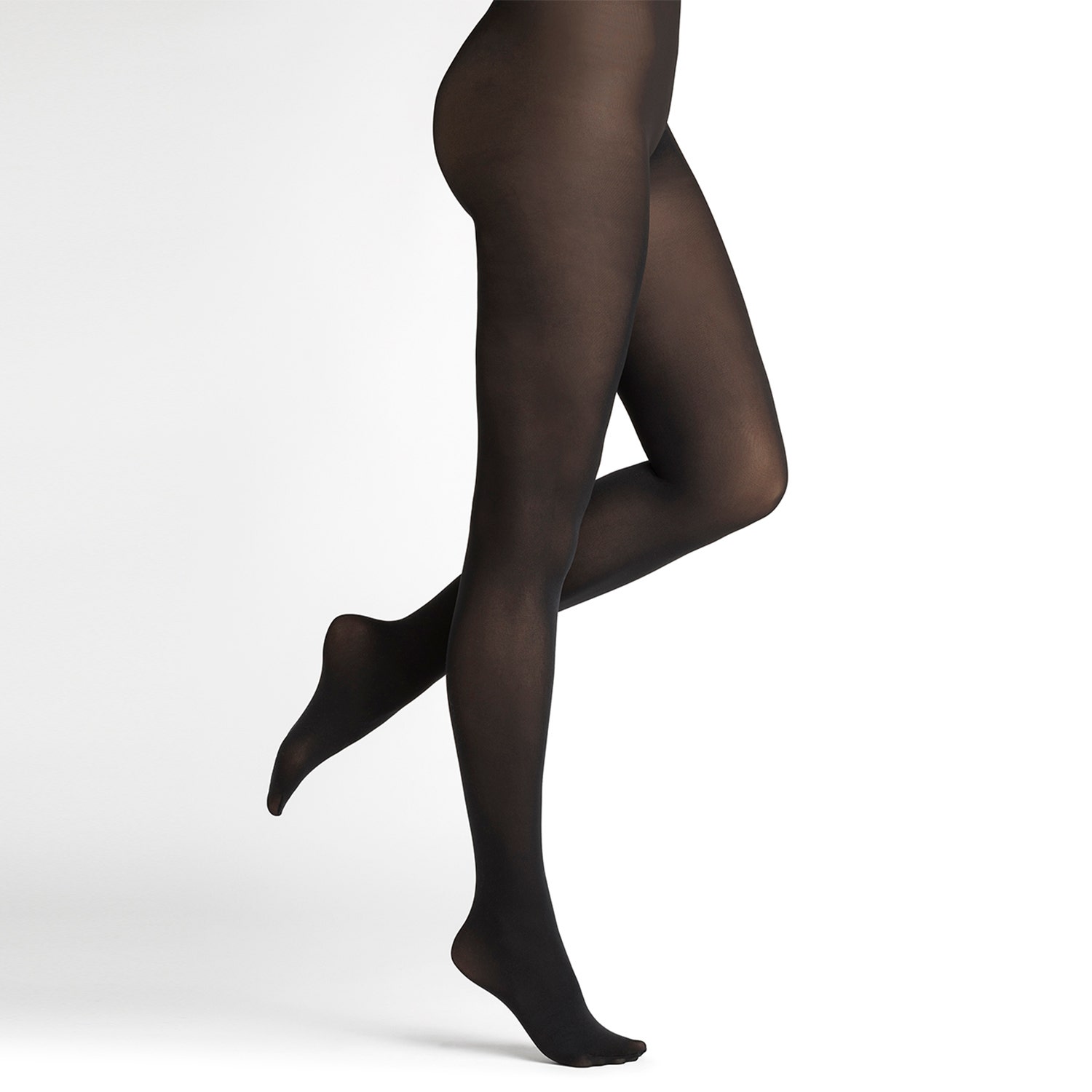 Collants opaques BLEUFORET noirs 50D Velouté - Taille 3 L/XL