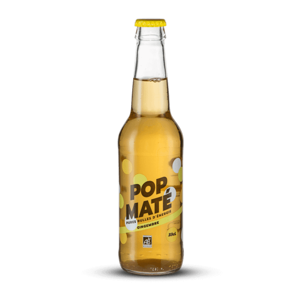 Pop Maté Gingembre 33 cl