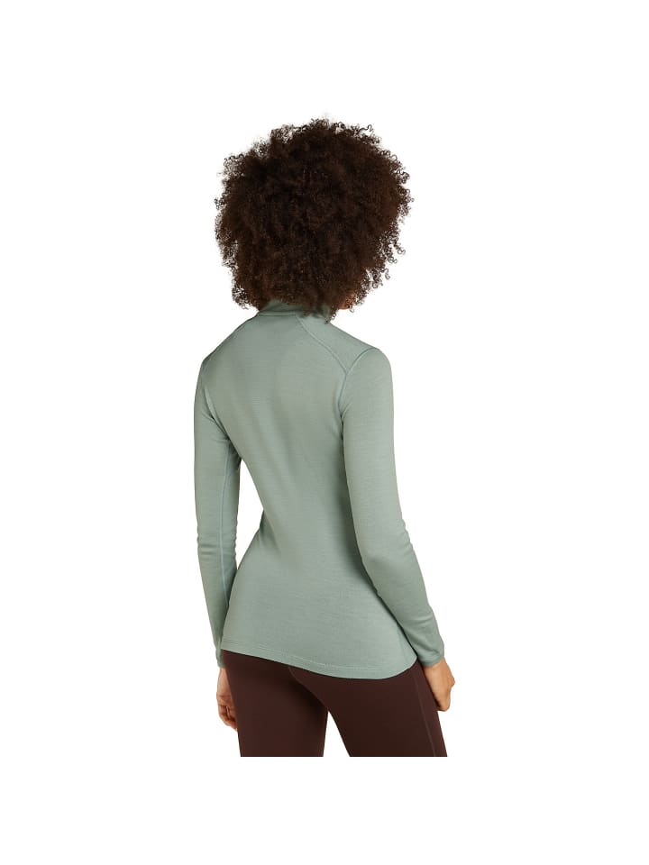 icebreaker Kleider 260 Tech LS Half Zip in Moos1518 günstig kaufen