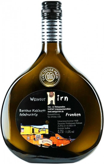 2019 Bacchus Kabinett feinherb - Weingut Hirn