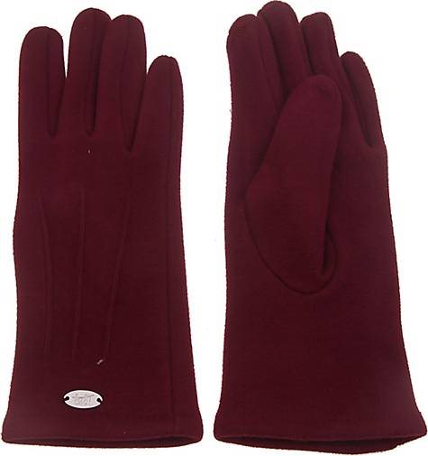 Leslii Handschuhe mit modischen Ziernähten