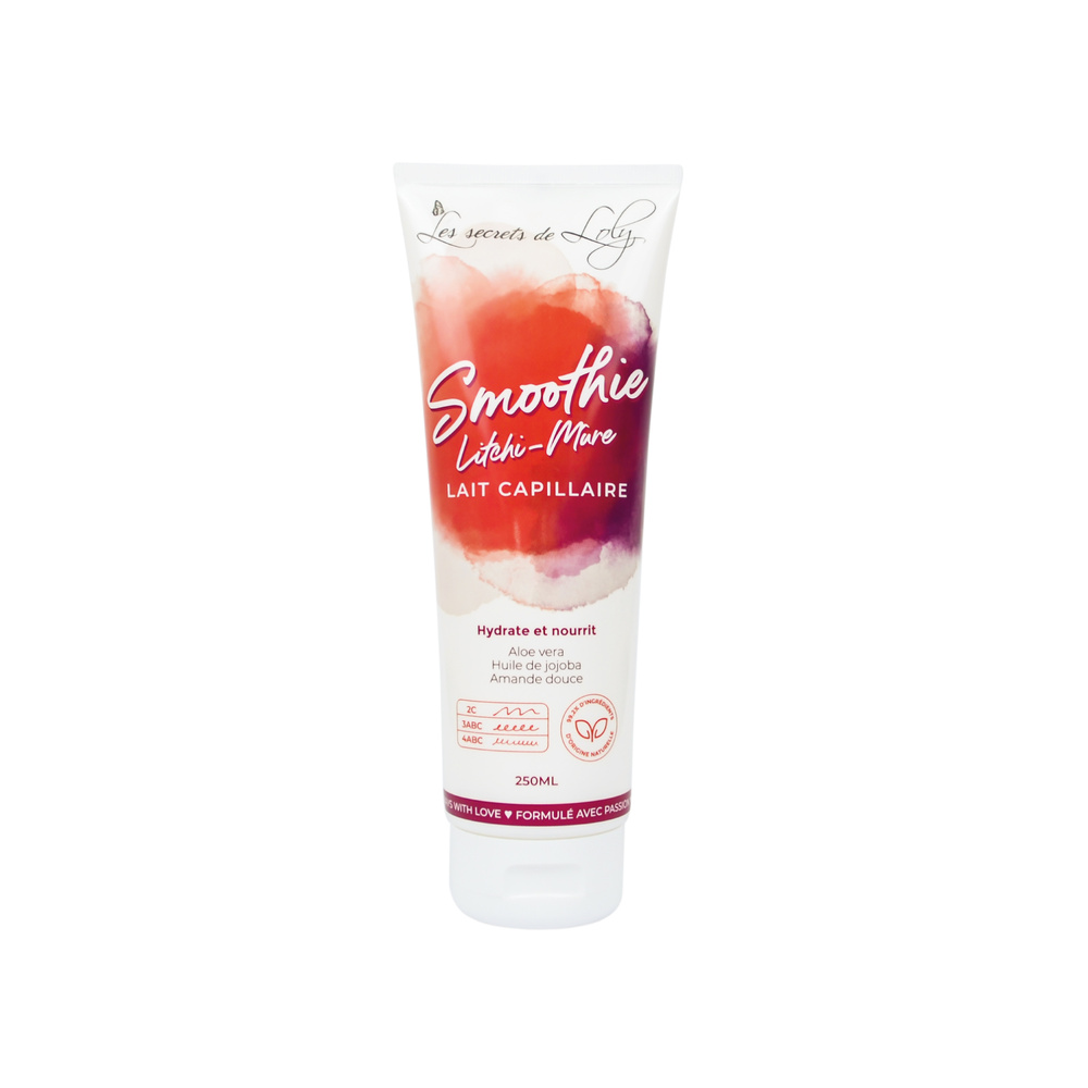 les secrets de loly SMOOTHIE LITCHI-MURE LAIT CAPILLAIRE HYDRATANT LITCHI MURE