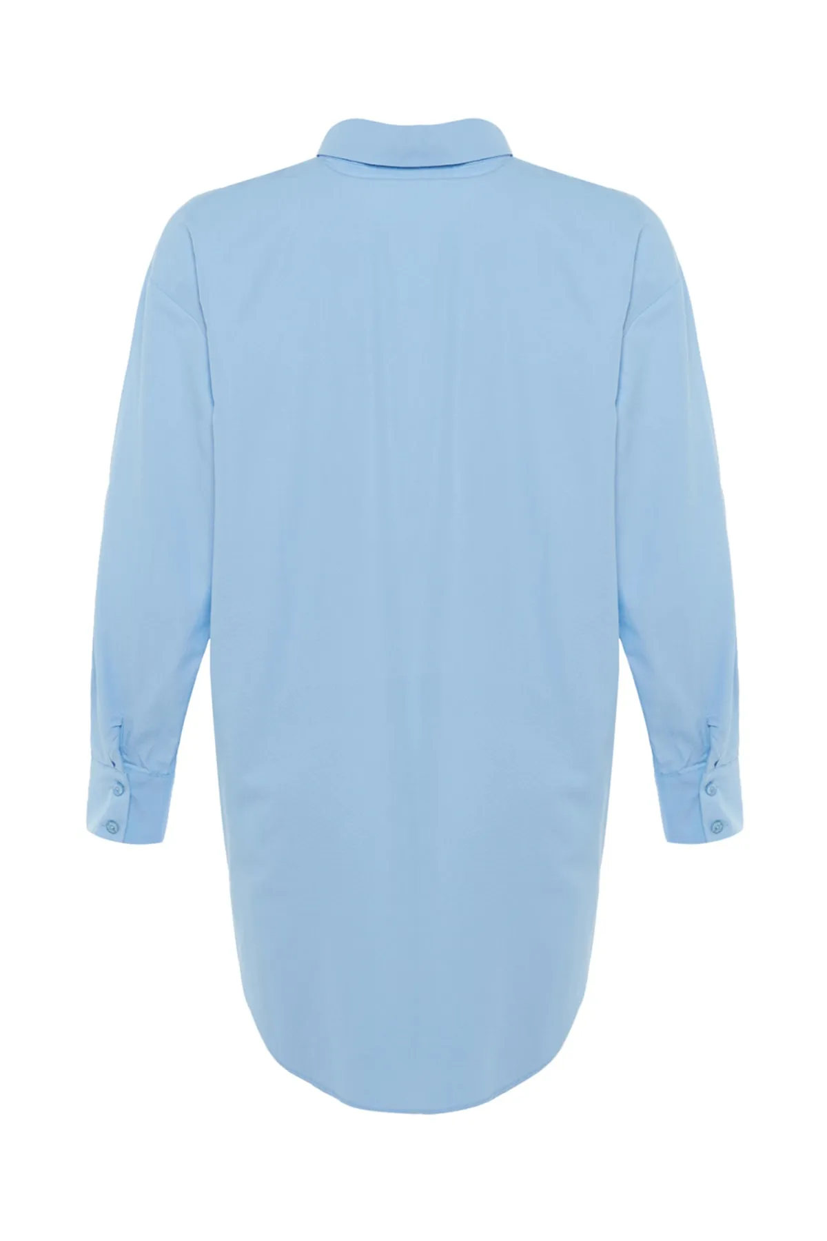 Trendyol Collection  Hellblaues gewebtes Hemd TBESS22GO0664