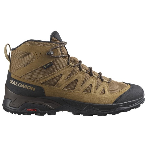 Salomon - X Ward Leather Mid GTX - Wanderschuhe