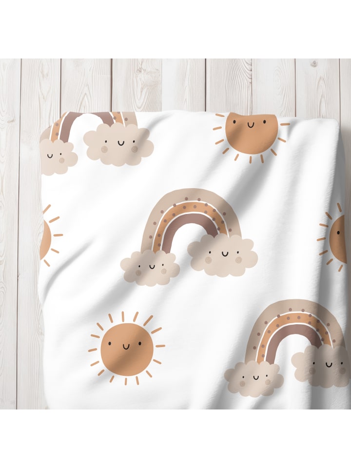 TRAUMHELDEN Baby Bettwäsche-Set Biber/Flanell 