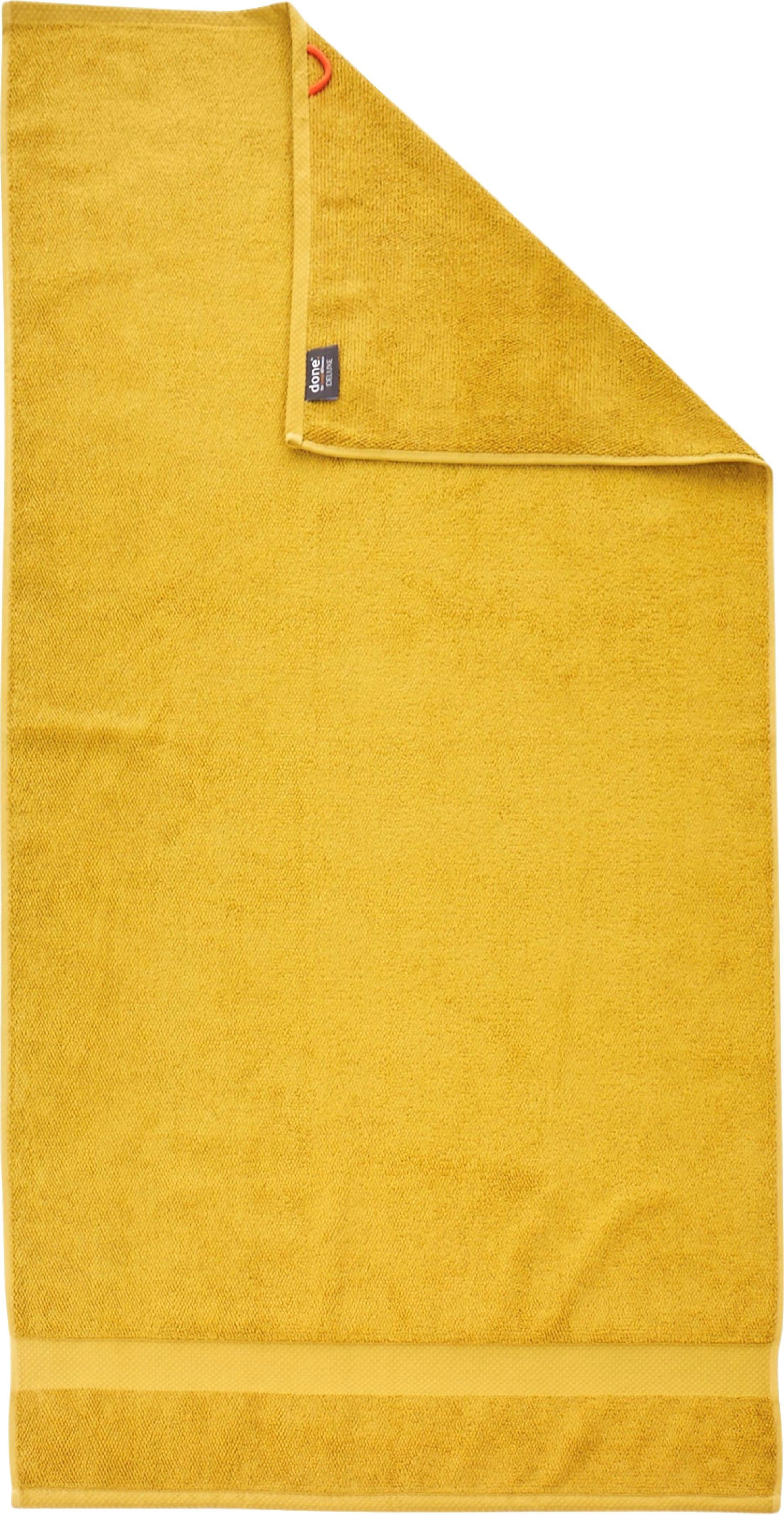 done.® Badetücher Deluxe, Zwirnfrottee (1-St), 1-tlg., Uni Farben, Hotelqualität aus hochwertigem Zwirnfrottier