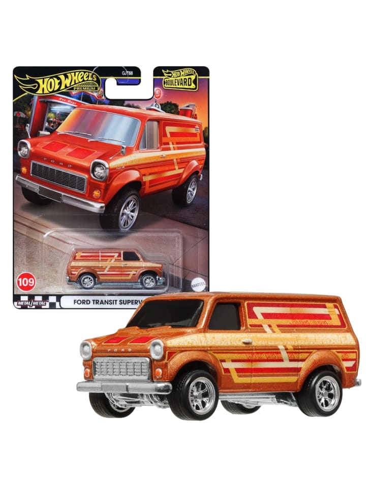 Hot Wheels Ford Transit Supervan No.109 HRT76 | Hot Wheels Boulevard Fahrzeug günstig kaufen onesize