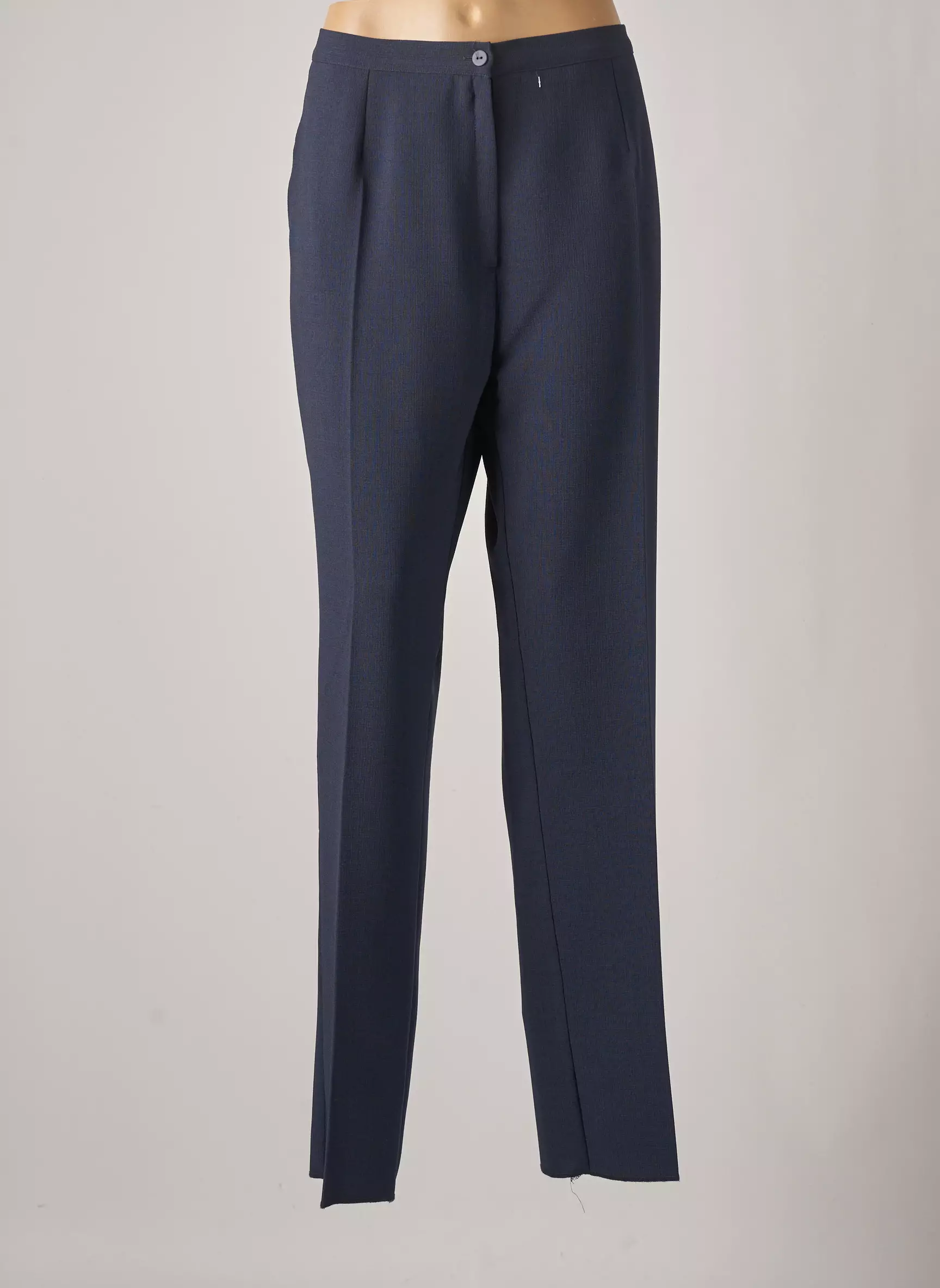 Gevana Pantalons Droits Femme couleur bleu