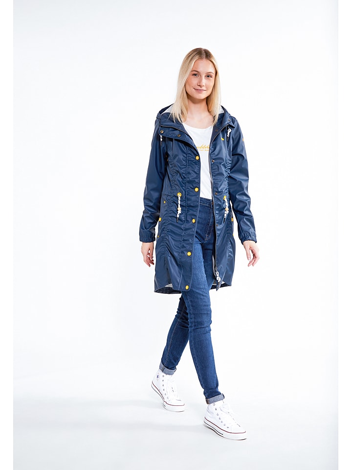 Schmuddelwedda Regenparka in Dunkelblau günstig kaufen