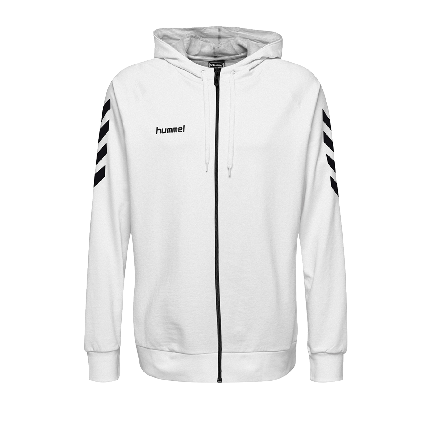 Hummel Cotton Kapuzenjacke Weiss F9001