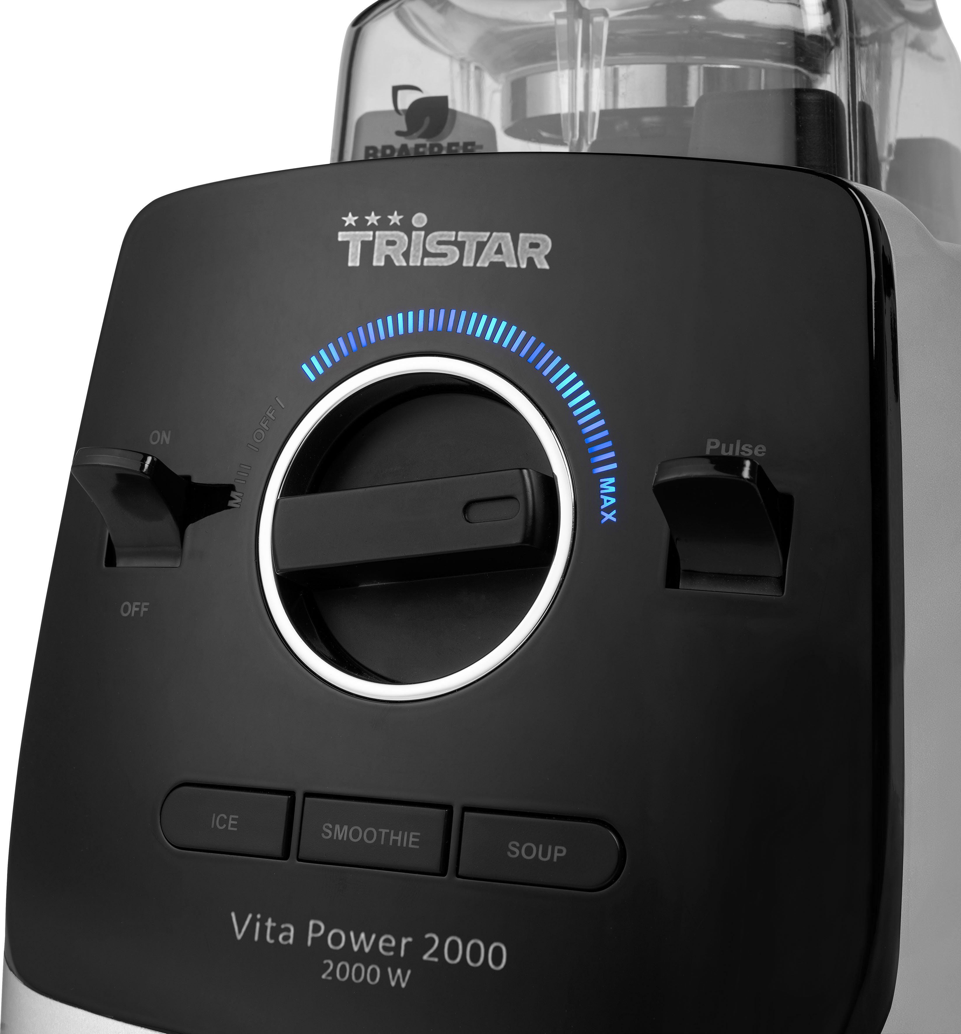 Tristar Standmixer BL4473 VitaPower Blender 2000, 2000 W, 2L Tritan-Mixbehälter
