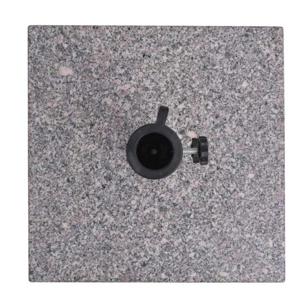 vidaXL Schirmhalter Sonnenschirmständer Ständer Basis Quadrat 20kg