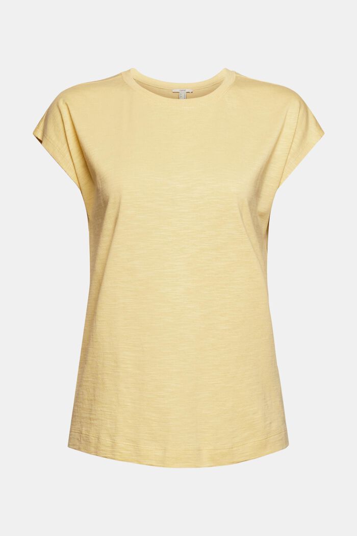 Basic-T-Shirt aus Bio-Baumwoll-Mix