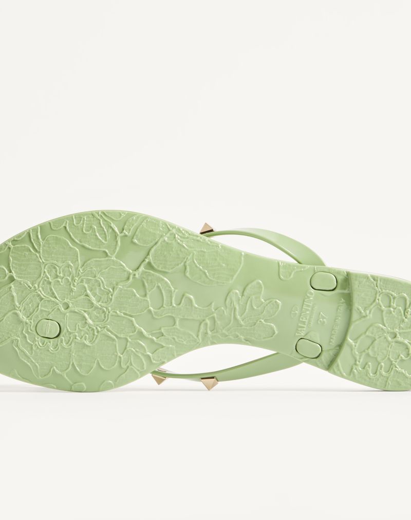 Chinelo de borracha Rockstud