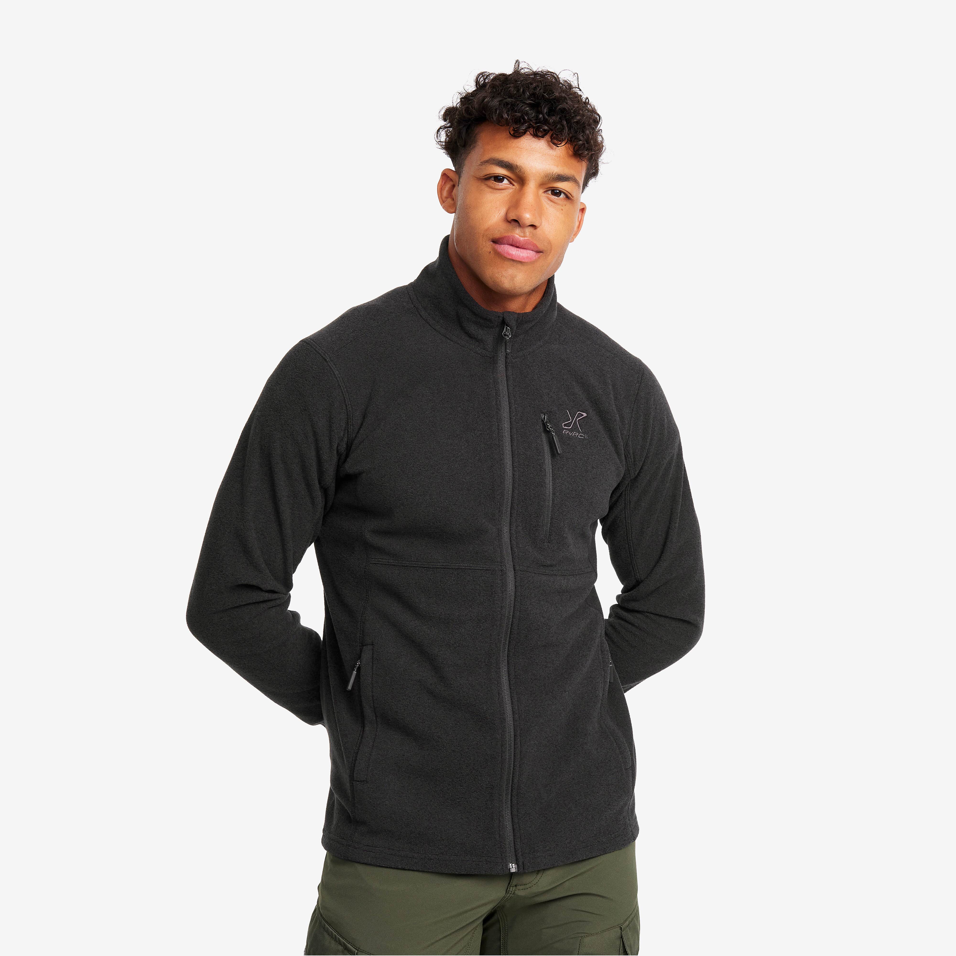 Essential Full-zip Fleece Homme Black