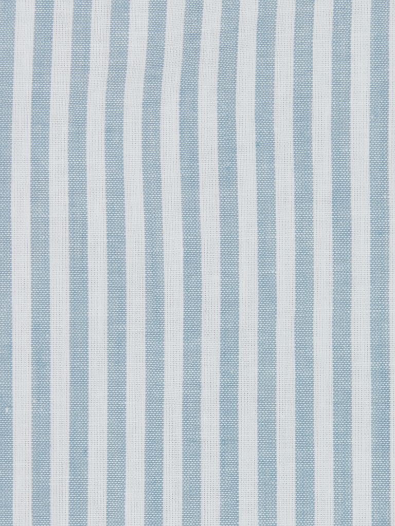 SHEILA Junior sengetøysett i gullfarget garn 100x140 blått