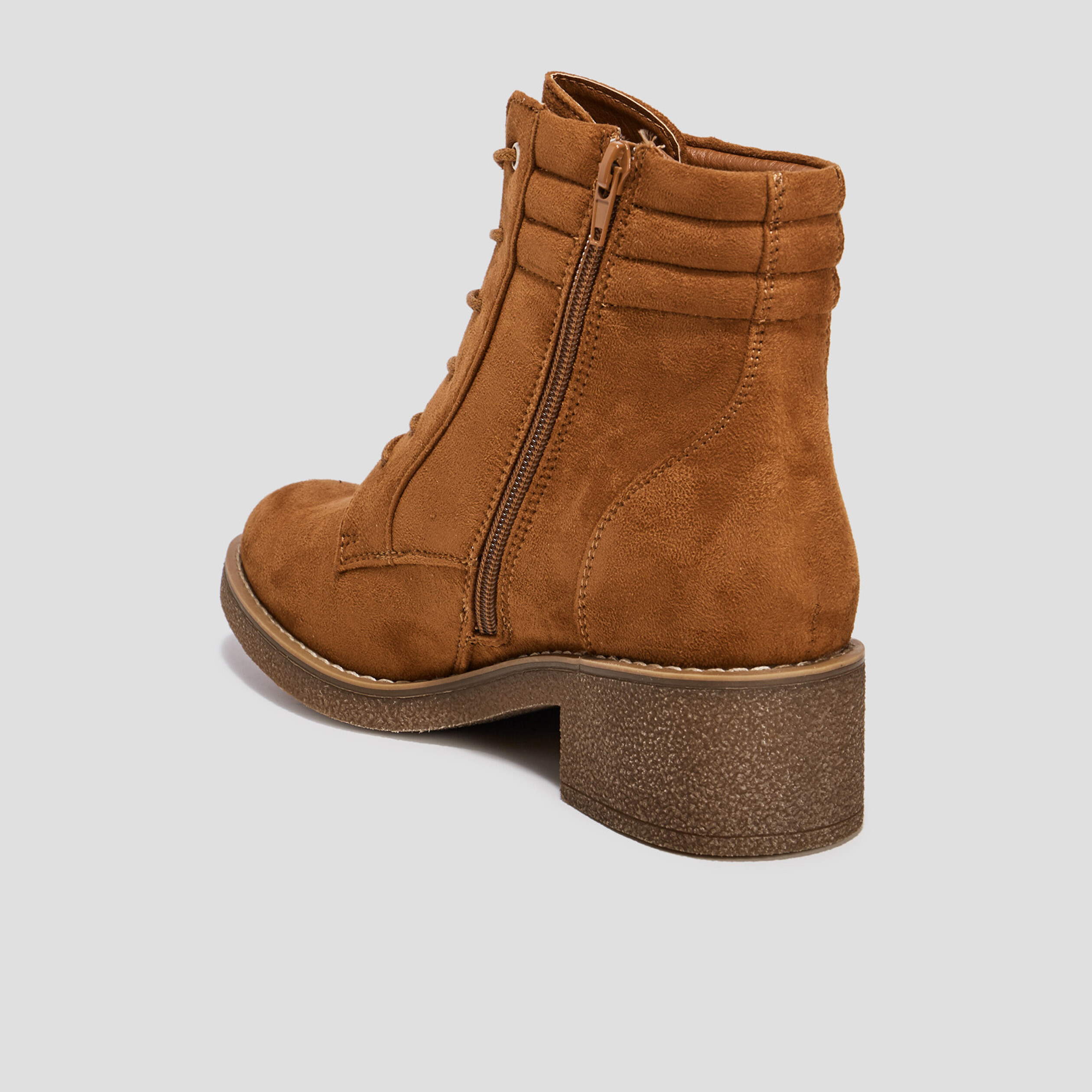 Bottines à talons marron femme | La Halle