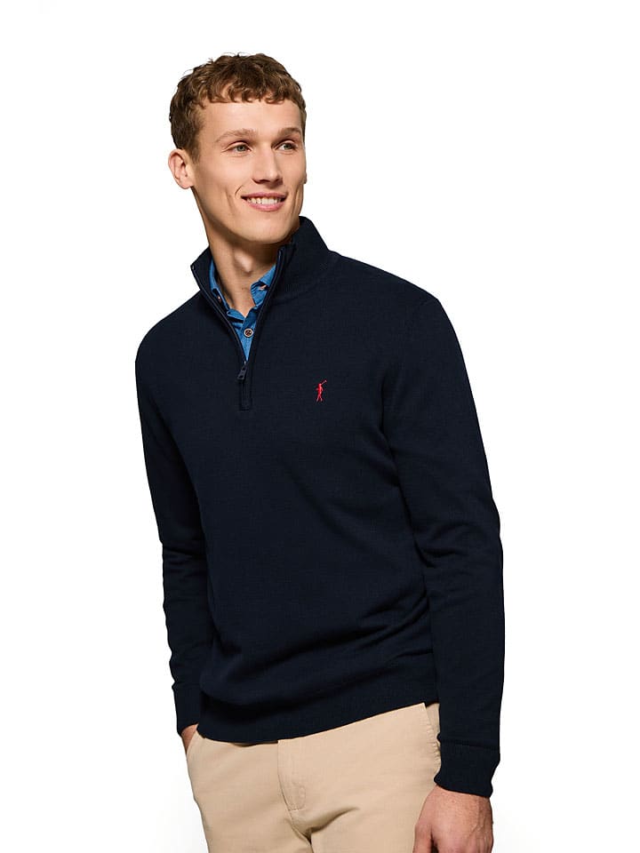Polo Club Pullover in Dunkelblau günstig kaufen