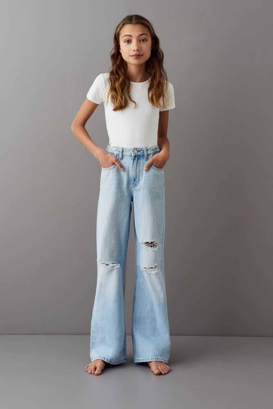 Widest jeans