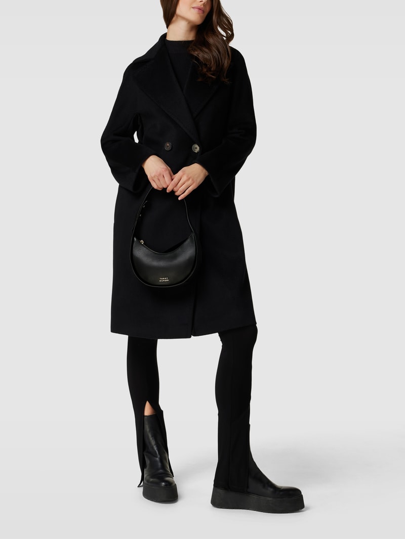 Saddle Bag aus Leder in schwarz