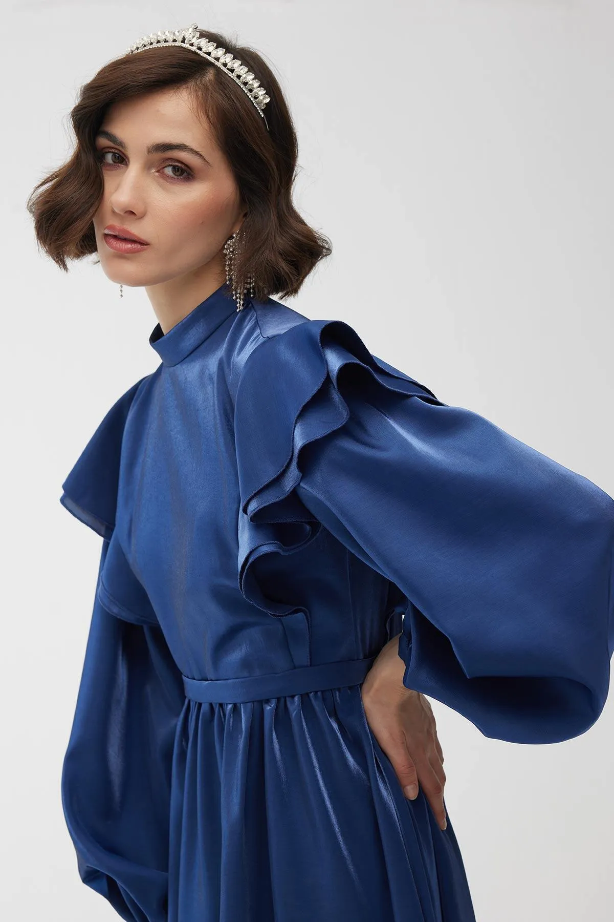 Manuka  Sparkling Grace Abendkleid Mitternachtsblau