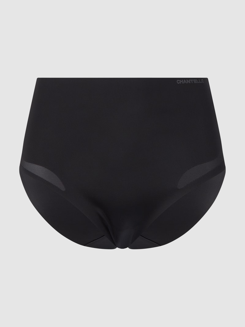 Taillenslip aus Mikrofaser und Mesh Modell 'Pure Light' in schwarz
