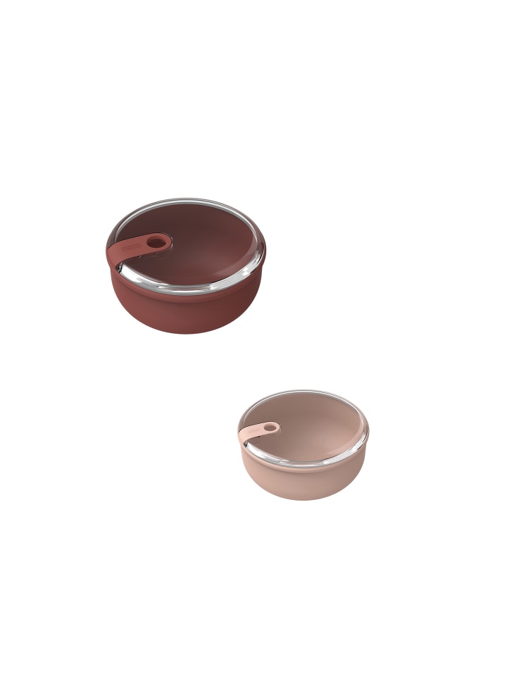 Rotho 2er-Set Lunchboxenset ELA in Rot & Rosa günstig kaufen onesize