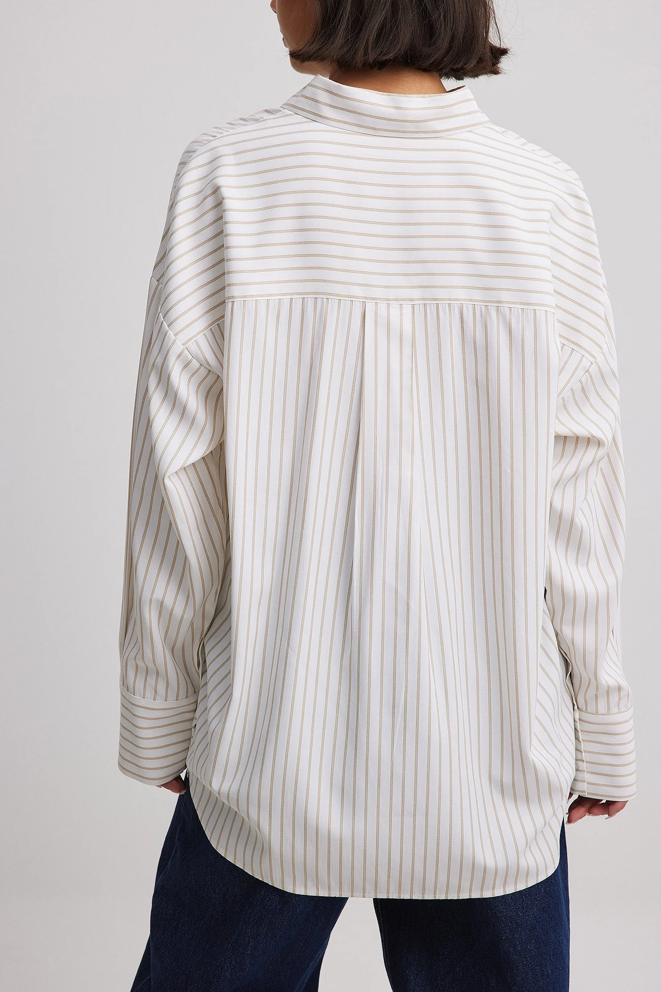 Oversized Striped Shirt