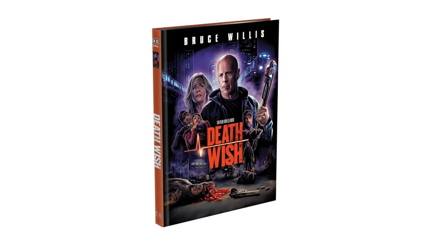 DEATH WISH - 2-Disc Mediabook Cover A (4K UHD + Blu-ray) Limited 999 Edition