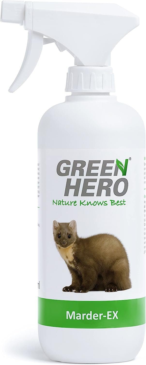 GreenHero Marderspray Marder-EX Marderabwehr, 500 ml